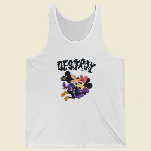 Seditionaries Mickey And Minnie Tank Top