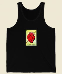 El Corazon Loteria Tank Top