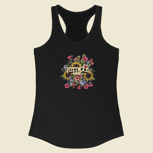 Fleetwood Mac Vintage Racerback Tank Top