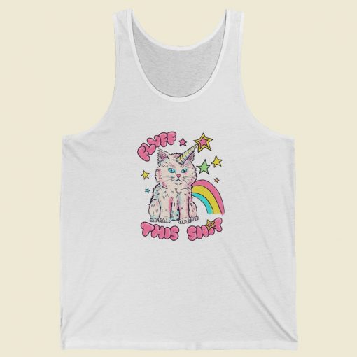 Fluff This Shit Funny Tank Top