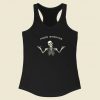 Free Shrugs Skeleton Racerback Tank Top