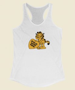 Garfield Pee On Me Racerback Tank Top