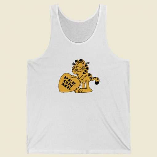 Garfield Pee On Me Tank Top