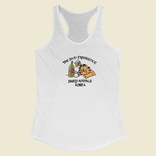 Garfield The Soju Experience Racerback Tank Top