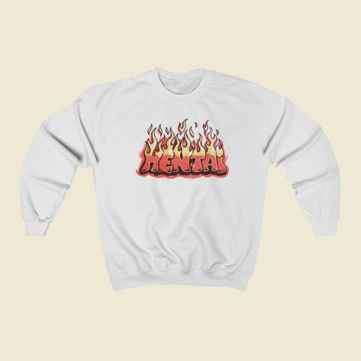 Hentai Flames Graphic Sweatshirts Style