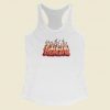 Hentai Flames Graphic Racerback Tank Top