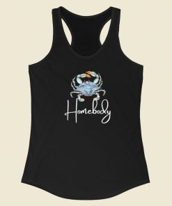 Homebody Crab Shall Racerback Tank Top