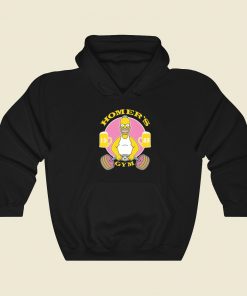 Homer Simpson Gym Hoodie Style