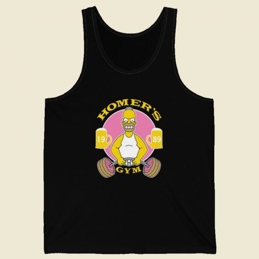 Homer Simpson Gym Tank Top