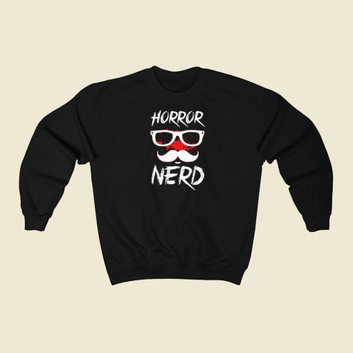 Horror Nerd 80s Sweatshirts Style