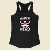 Horror Nerd 80s Racerback Tank Top