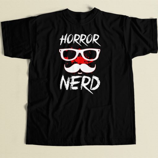 Horror Nerd 80s T Shirt Style