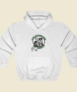 Hunt Mushrooms Not Animals Hoodie Style