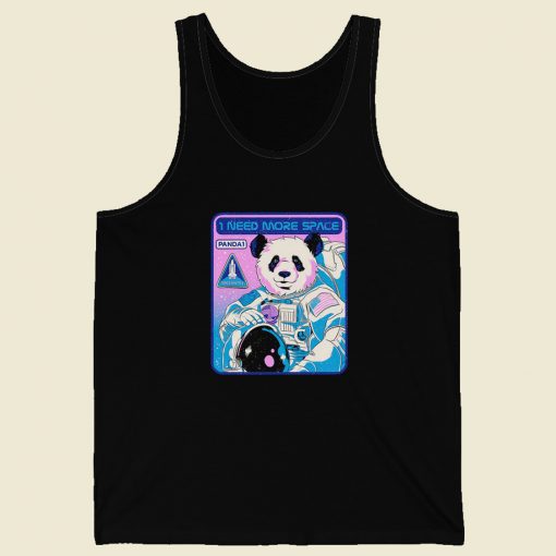 I Need More Space Panda Tank Top On Sale