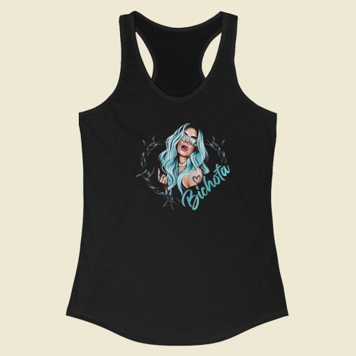 Karol G Bad Bitch Racerback Tank Top