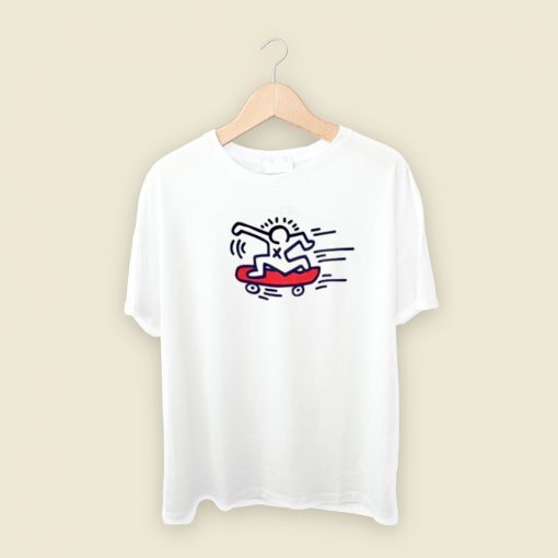 Keith Haring Skateboard T Shirt Style