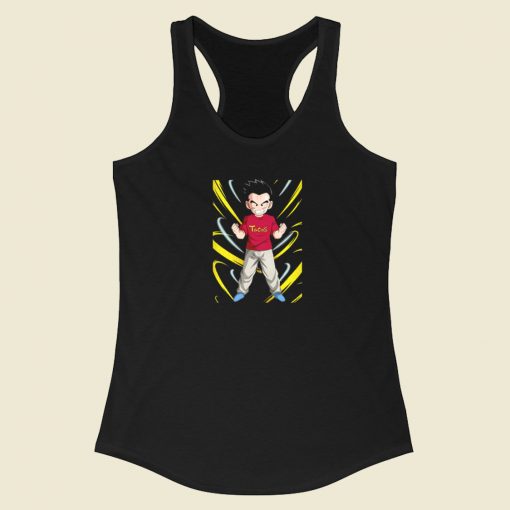 Krillin Tacos Graphic Racerback Tank Top