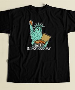 Liberty Pizza Indepizza Day T Shirt Style