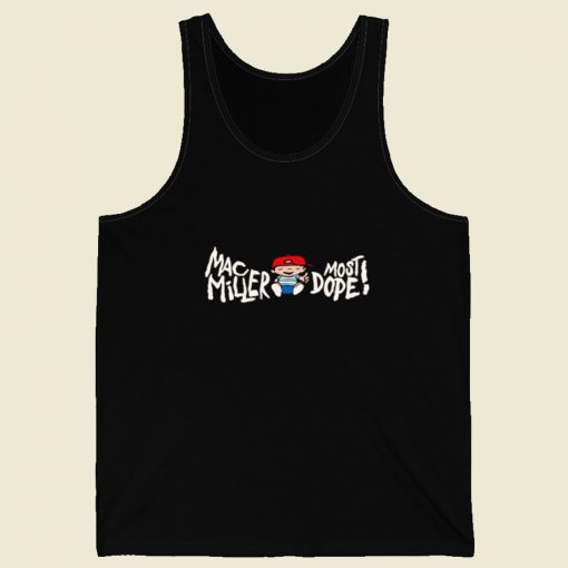 Mac Miller Most Dope Thumbs Up Tank Top