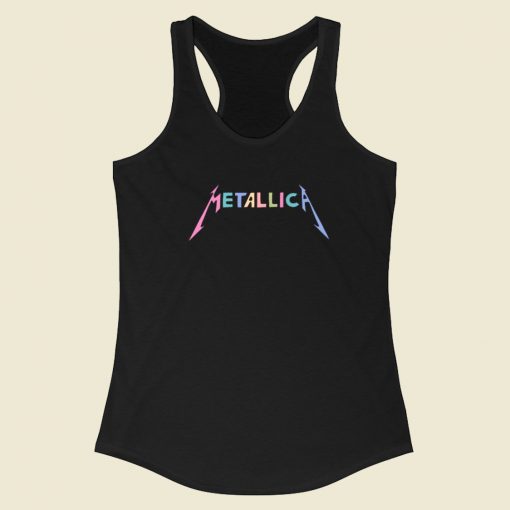 Metallica Cartoon Cute Racerback Tank Top