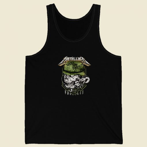 Metallica Seek And Destroy Tank Top