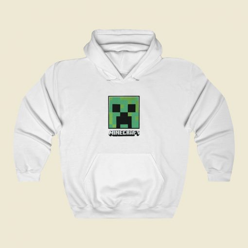 Minecraft Creeper Face Hoodie Style