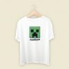 Minecraft Creeper Face T Shirt Style