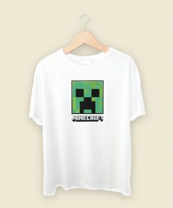 Minecraft Creeper Face T Shirt Style