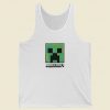 Minecraft Creeper Face Tank Top On Sale