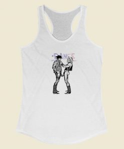 Naked Cowboys 80s Racerback Tank Top