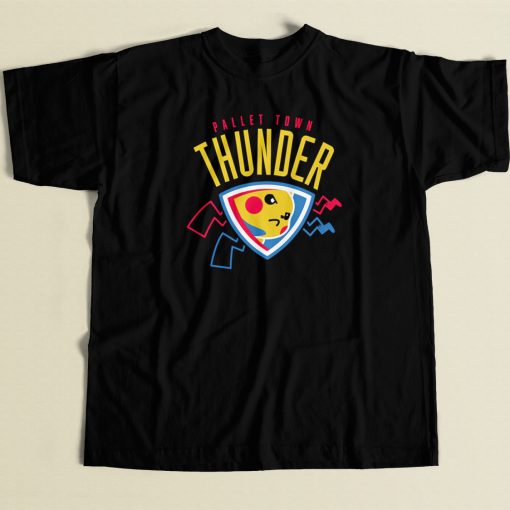 Pallet Town Thunder T Shirt Style