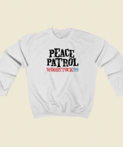 Peace Patrol Woodstock 99 Sweatshirts Style