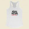 Peace Patrol Woodstock 99 Racerback Tank Top