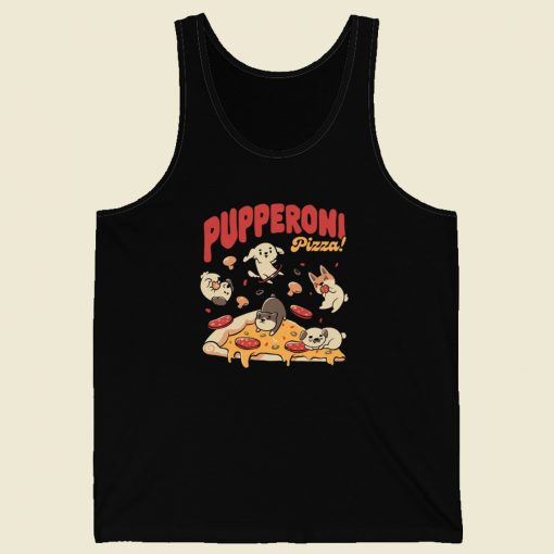 Pupperoni Puzzia Puppies Tank Top