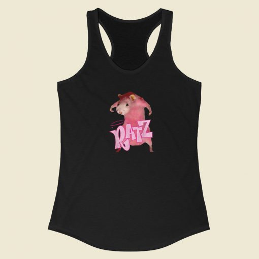 Ratz Pink Meme Racerback Tank Top