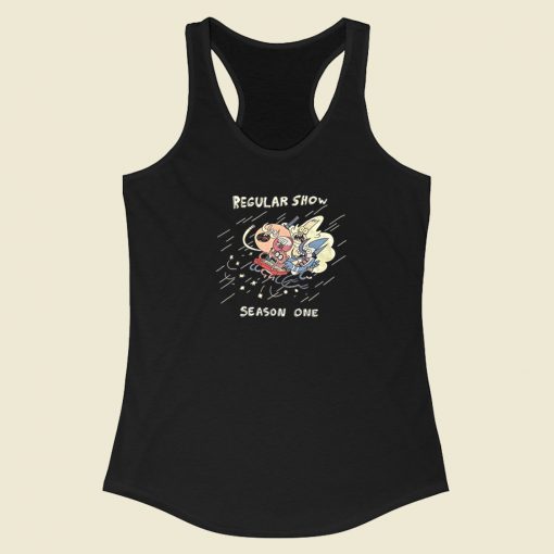 Regular Show Season One Racerback Tank Top