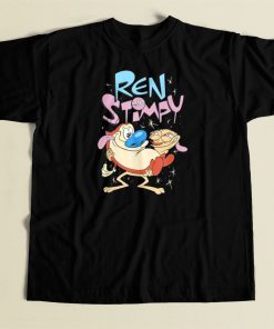 Ren And Stimpy Funny Cartoon T Shirt Style