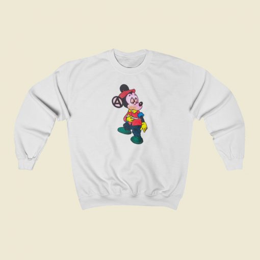 Mickey Mouse Shooting Dope Sweatshirts Style