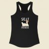 Silly Goose Funny Racerback Tank Top