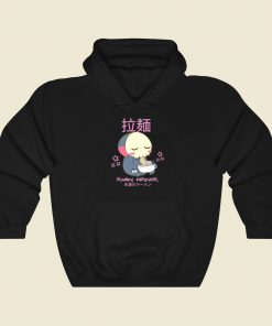 Skeleton Death Eating Ramen Hoodie Style