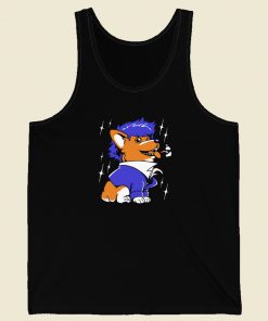 Space Corgiboy Funny Tank Top