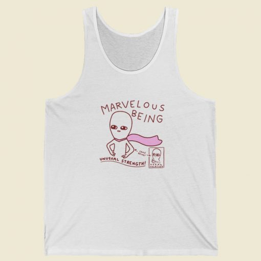 Strange Planet Marvelous Being Tank Top