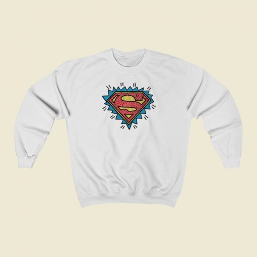 Superman Keith Haring Sweatshirts Style