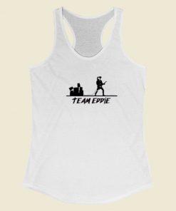 Team Eddie Stranger Things Racerback Tank Top