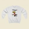 Vive Le Rock Crucified Mickey Sweatshirts Style