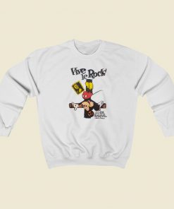 Vive Le Rock Crucified Mickey Sweatshirts Style