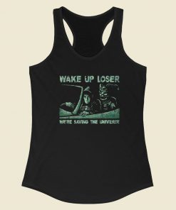 Wake Up Loser Racerback Tank Top