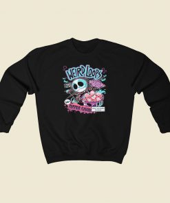 Weird Loops Skeleton Sweatshirts Style