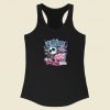 Weird Loops Skeleton Racerback Tank Top