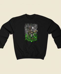 Wolf Knight Graphic Sweatshirts Style